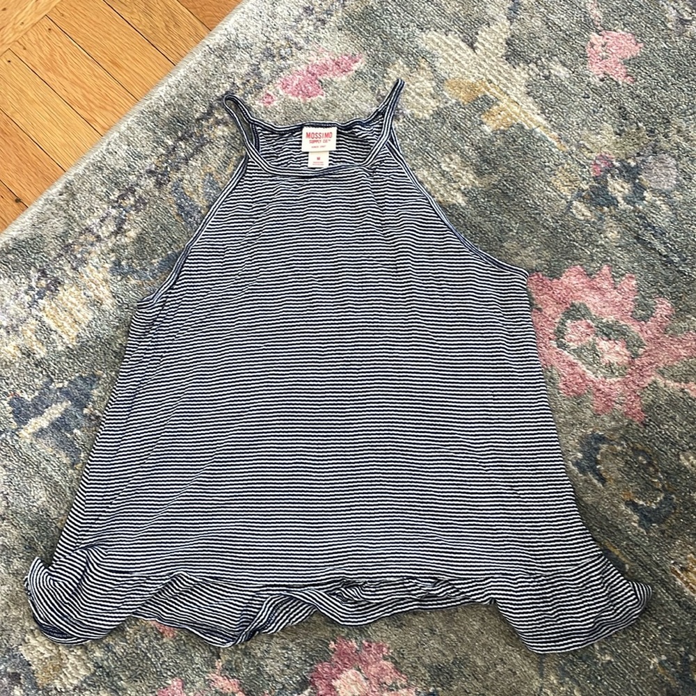 Striped Highneck Top